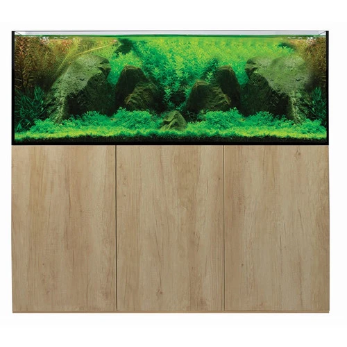 Aqua One Aquasys 395 With Natural Nebraska Oak Cabinet