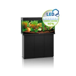 Juwel Rio 180 LED Aquarium And Cabinet Black -Fish Shop Juwel rio 180 tank and stand black 45577.1572002412