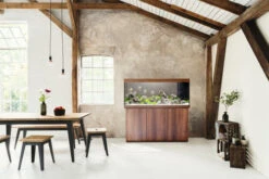 Juwel Rio 450 LED Aquarium And Cabinet Dark Wood -Fish Shop Rio 450 dark wood in situ 32451.1573041981