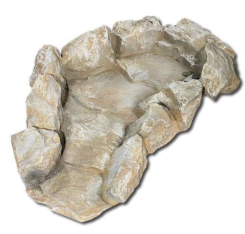 Rockfalls Curved Stream - Preformed Waterfalls 3 Rockfalls Curved Stream - Preformed Waterfalls