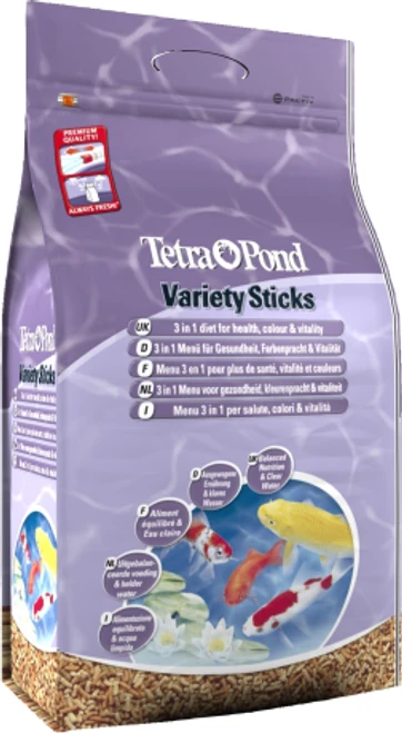 Tetra Pond Variety Sticks 7 Litres 3 Tetra Pond Variety Sticks 7 Litres