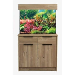 Aqua One Oakstyle Aquarium And Cabinet 145 Litres Nash Oak