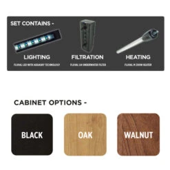 Fluval Roma 200 Black Aquarium & Cabinet 9 Fluval Roma 200 Black Aquarium & Cabinet -Fish Shop fluval aquarium black roma 200 08171.1695222647