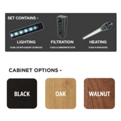 Fluval Roma 90 Black Aquarium & Cabinet 9 Fluval Roma 90 Black Aquarium & Cabinet -Fish Shop fluval aquarium black roma 90 30847.1695139576