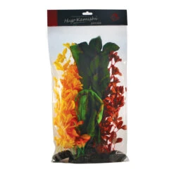 Hugo Kamishi Silk Plant Autumn Mix - Pack Of 5 -Fish Shop hugo kamishi Autumn Mix 40cm 93017.1606827071