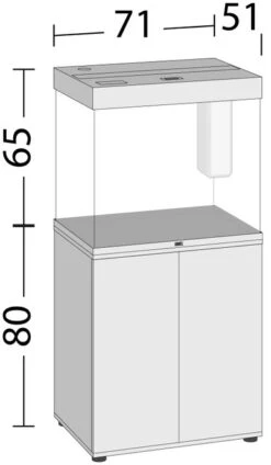 Juwel Lido 200 LED Aquarium And Cabinet White -Fish Shop lido 200 dimensions 95043.1574427038