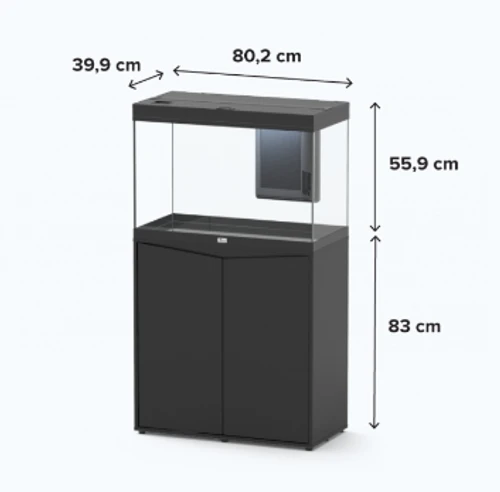 Aquatlantis Splendid 80 Grey With Cabinet 7 Aquatlantis Splendid 80 Grey With Cabinet - Image 5
