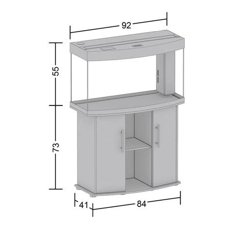Juwel Vision 180 LED Aquarium And Cabinet Black 5 Juwel Vision 180 LED Aquarium And Cabinet Black - Image 3